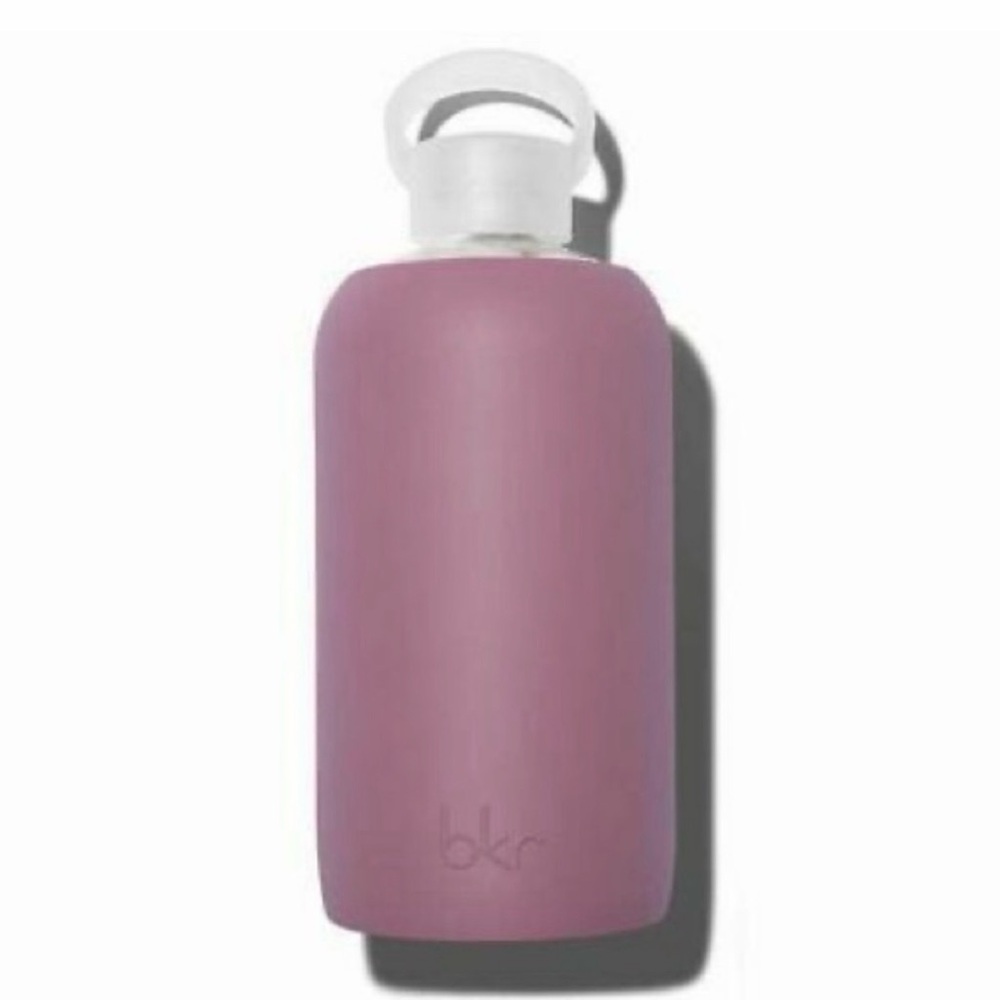 bkr Muave / Purple Glass Water Bottle